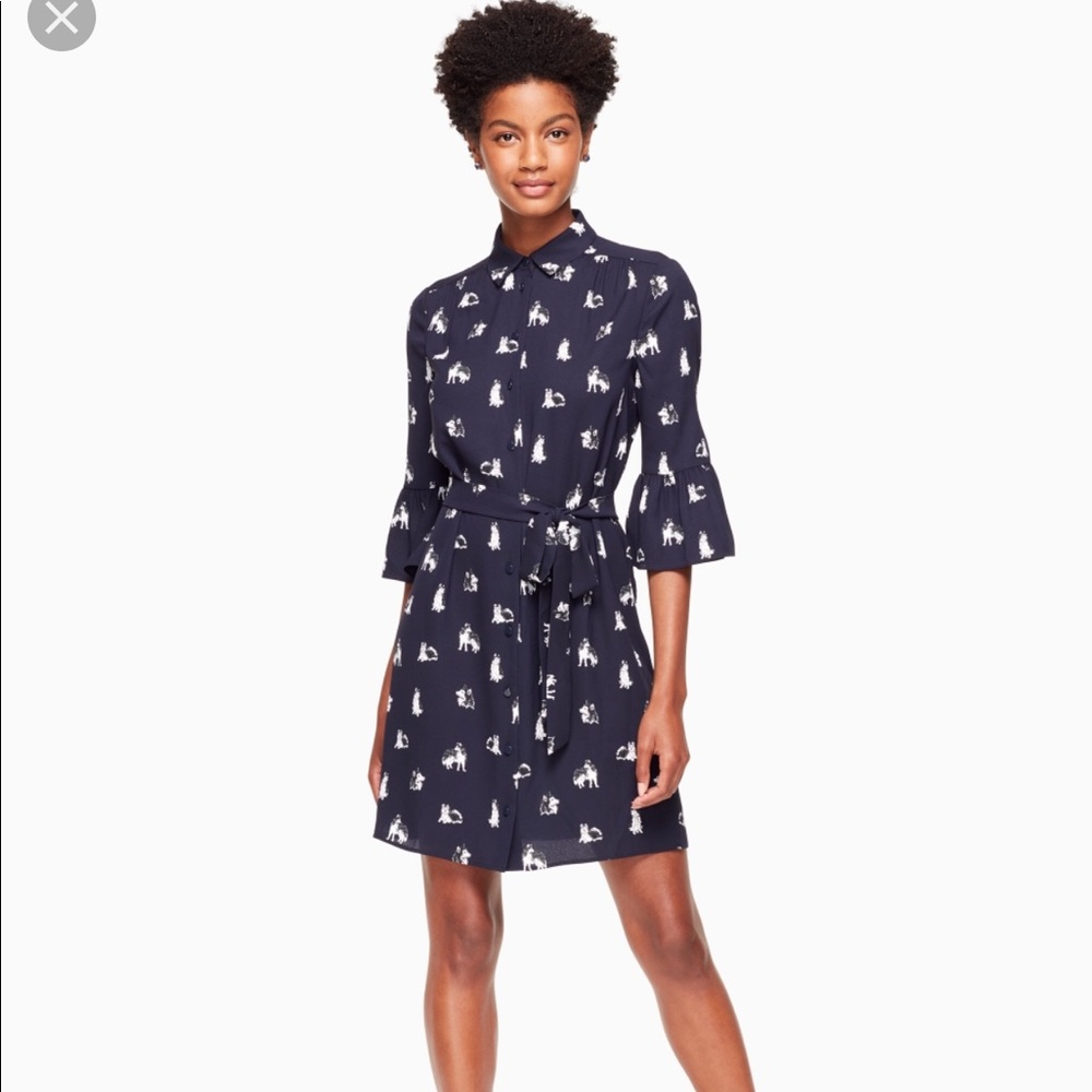 Husky shirt dress